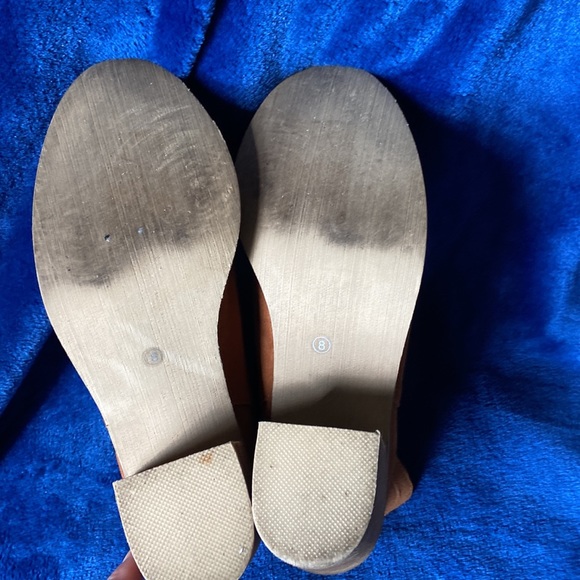 Suede like slip on Rusty tan boot size 8 - Picture 5 of 12